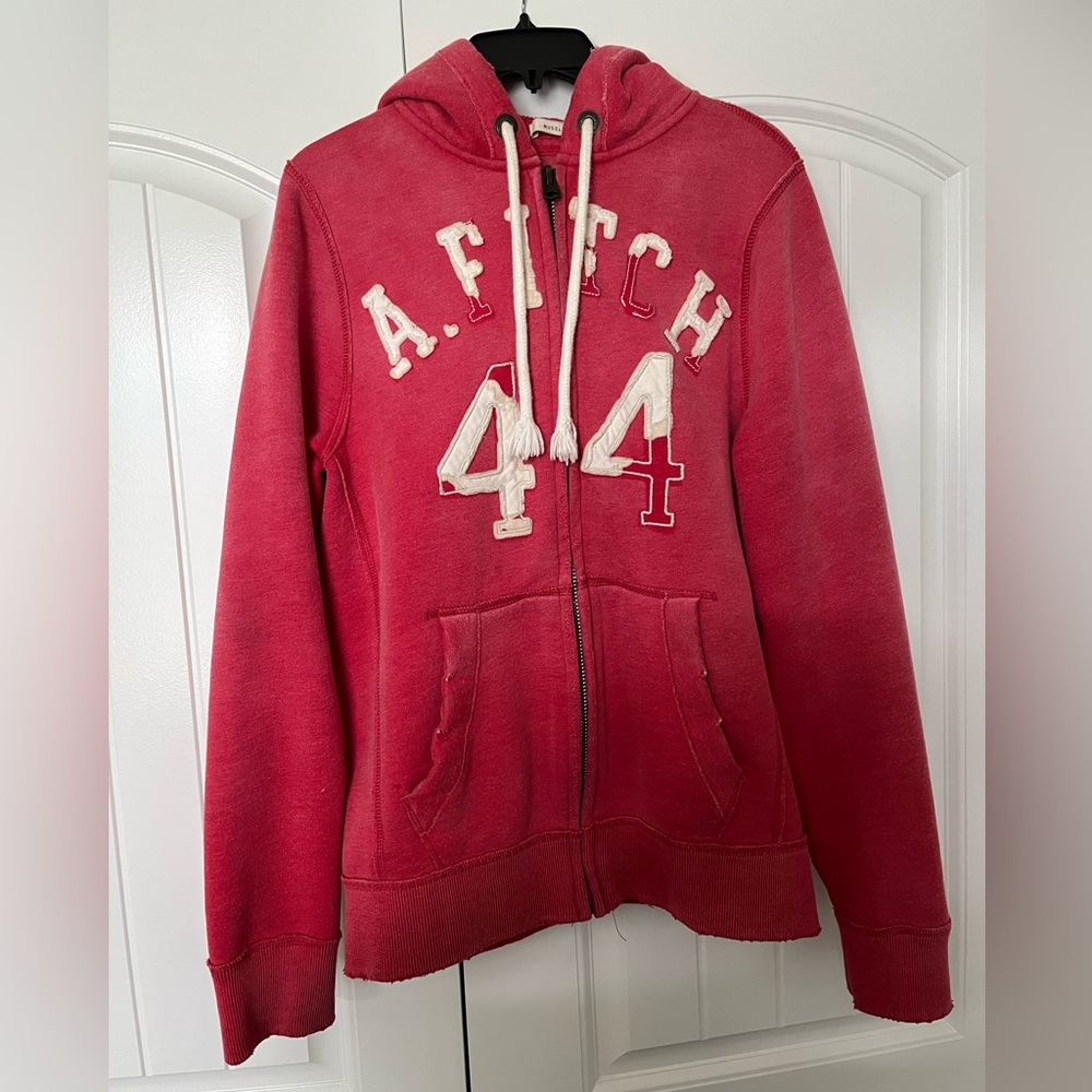 Abercrombie and fitch zip up thick hoodie, size medium M.